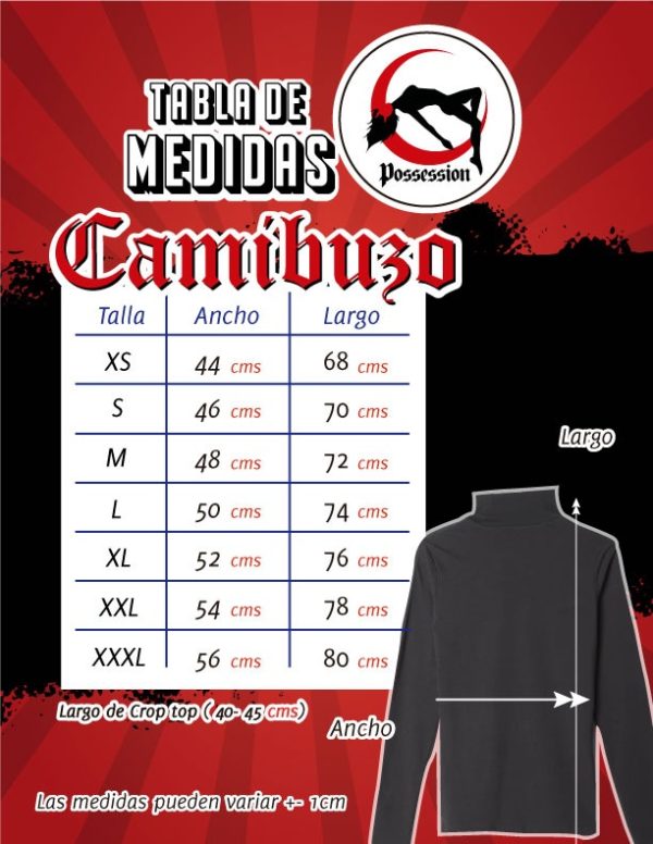 Tabla Camibuzo Unisex (2)