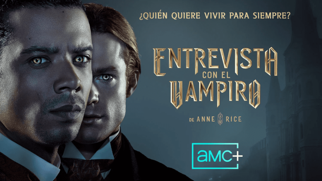 Poster Entrevista con el vampiro, de Anne Rice- horizontal