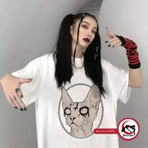 Camiseta Sphynx White - Possession666