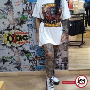 Camiseta White Skull Tour